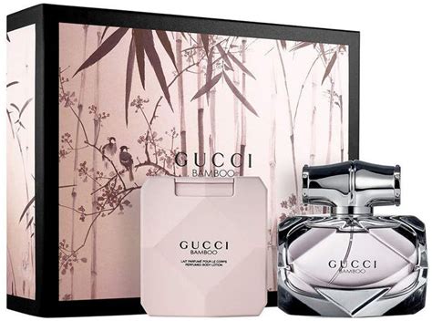 gucci eau de parfum gift set|gucci bamboo gift set 75ml.